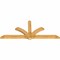 Ekena Millwork Redmond Rough Sawn Timber Gable Bracket, Western Red Cedar, 108"W x 45"H x 4"D x 6"F, 10/12 Pitch GBW108X45X0406RED00RWR - alternate 2